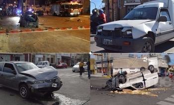 Imagen de la nota: Avenida de choques: diez en menos de 45 días