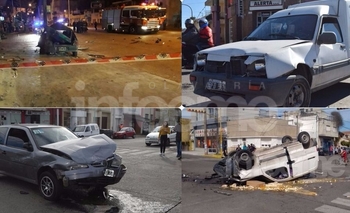 Imagen de la nota: Avenida de choques: diez en menos de 45 días