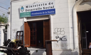 Imagen de la nota: Desolador: así quedó el CDR de Desarrollo Social