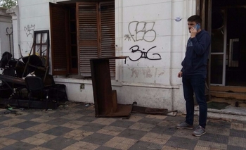 Imagen de la nota: Denuncian que el incendio en Desarrollo Social fue intencional 