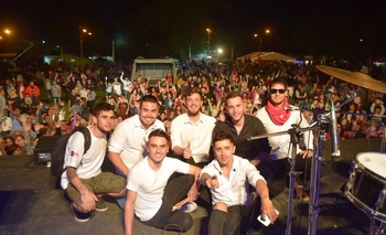 Imagen de la nota: Los  shows musicales cerraron el domingo en  