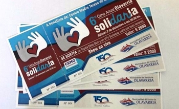 Imagen de la nota: Sigue la venta de tarjetas para la Cena Anual Solidaria
