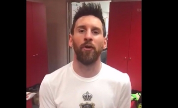 Imagen de la nota: Leo Messi mandó su apoyo a institución olavarriense 