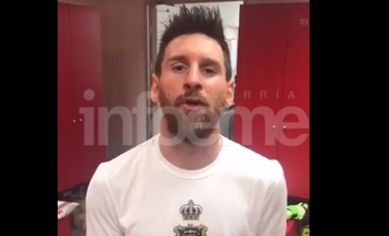 Imagen de la nota: Leo Messi mandó su apoyo a institución olavarriense 