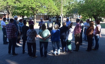 Imagen de la nota: Se realizó el acto por el Día de la Lealtad en Sierras Bayas