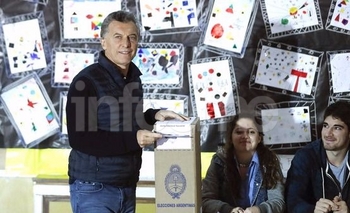 Imagen de la nota: Votó Macri: “La elección marcha bien en todo el país”