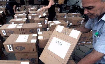 Escrutinio definitivo: comienza con la apertura de las urnas Imagen de la nota: Escrutinio definitivo: comienza con la apertura de las urnas