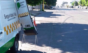 Imagen de la nota: Se realizan controles de velocidad en Avenida Colón