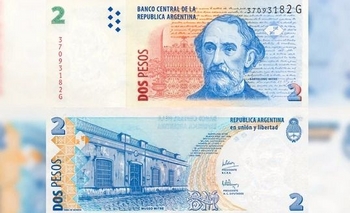 Extendieron el plazo para cambiar los billetes de $2 Imagen de la nota: Extendieron el plazo para cambiar los billetes de $2