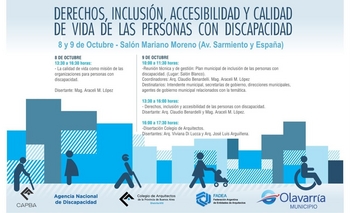 Imagen de la nota: Derechos, inclusión, accesibilidad y calidad de vida
