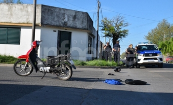 Imagen de la nota: Un motociclista fue baleado en el barrio Sarmiento