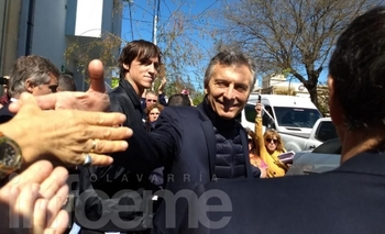 Este martes, el presidente Macri estará en Olavarría Imagen de la nota: Este martes, el presidente Macri estará en Olavarría