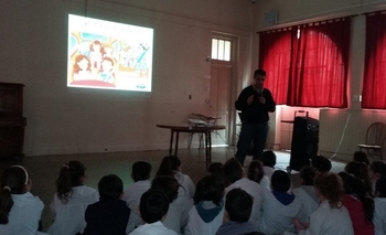 Imagen de la nota: Llevan la concientización vial a las escuelas