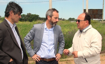 Imagen de la nota: El senador Dalton Jáuregui recorrió obras en Saladillo