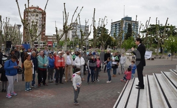 Marcelli realizó una nueva protesta Imagen de la nota: Marcelli realizó una nueva protesta