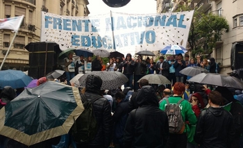 Imagen de la nota: Paro docente: para Suteba promedia el 90% de adhesión