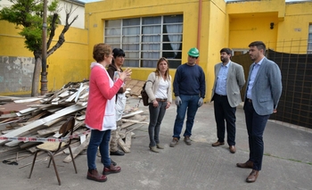 Imagen de la nota: Comenzaron las obras en la escuela N° 32