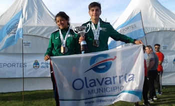 Imagen de la nota: Dos olavarrienses lo mejor del país en canotaje