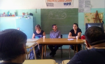Profesores de Uruguay y Brasil en la Unidad Penal N° 38 Imagen de la nota: Profesores de Uruguay y Brasil en la Unidad Penal N° 38
