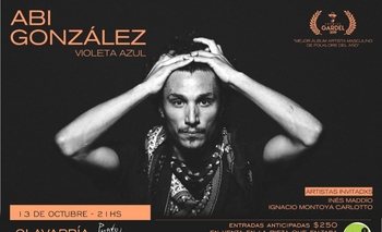 Imagen de la nota: Abi González se presentará en Olavarría