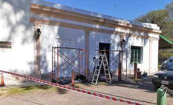 La Casona de La Máxima se encuentra en obra   Imagen de la nota: La Casona de La Máxima se encuentra en obra