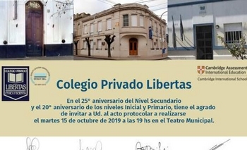 Imagen de la nota: El colegio Libertas y un festejo especial 