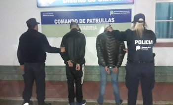 Quisieron evadir un control en una moto robada Imagen de la nota: Quisieron evadir un control en una moto robada