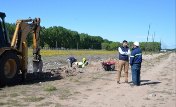 Avanzan las obras en el Sector Industrial “Los Fresnos” Imagen de la nota: Avanzan las obras en el Sector Industrial “Los Fresnos”