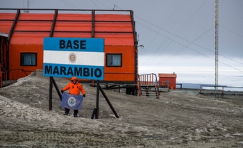 Imagen de la nota: Penitenciario distinguido por su trabajo en Base Marambio