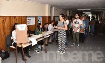 Imagen de la nota: Cerró la votación en Olavarría