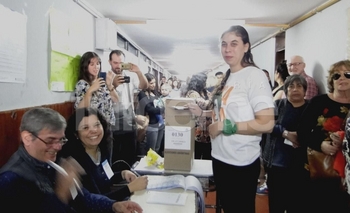 Imagen de la nota:  “En la Escuela de extranjeros faltaron nuestras boletas”