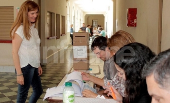 Imagen de la nota: Votaron Bilbao y Delpiani: “tendremos un escrutinio lento