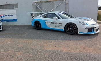 Imagen de la nota: El equipo Porsche entrenó en el “Hermanos Emiliozzi”