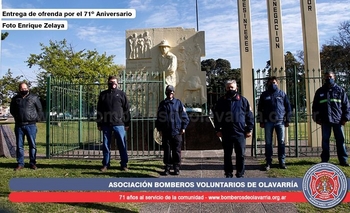 Imagen de la nota: Los Bomberos Voluntarios celebraron su 71º aniversario