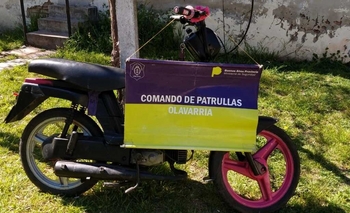 Imagen de la nota: Hallaron una moto con pedido de secuestro activo