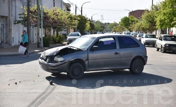 Imagen de la nota: Fuerte choque en el barrio San Vicente
