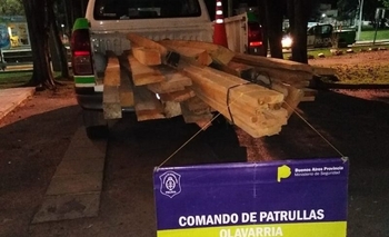 Se metieron en una obra y robaron 37 tirantes Imagen de la nota: Se metieron en una obra y robaron 37 tirantes