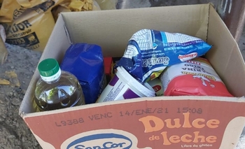 Imagen de la nota: Asistieron a 50 familias y piden más donaciones