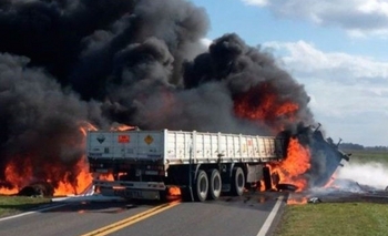 Imagen de la nota: Trágico choque en la ruta 205: son tres los muertos 