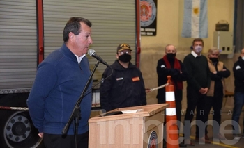 El Presidente de la Asociación de Bomberos,  Imagen de la nota: El Presidente de la Asociación de Bomberos,