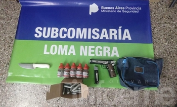 Imagen de la nota: Allanan una casa: secuestran una cuchilla y un revolver
