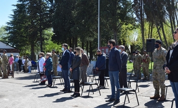 Concejales en el aniversario del Escuadrón de Ingenieros Blindado 1  Imagen de la nota: Concejales en el aniversario del Escuadrón de Ingenieros Blindado 1