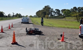 El motociclista accidentado en Ruta 226 en estado crítico Imagen de la nota: El motociclista accidentado en Ruta 226 en estado crítico