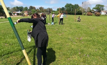Imagen de la nota: Co.Pe.Bo. realizó mejoras en la plaza de Recalde