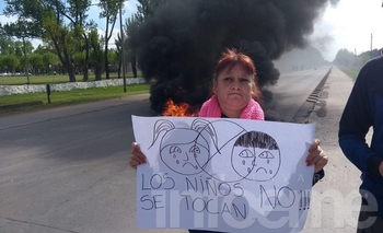 Cortan la Avenida Emiliozzi para pedir justicia  Imagen de la nota: Cortan la Avenida Emiliozzi para pedir justicia
