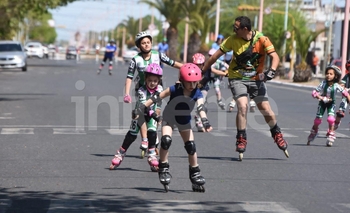 Imagen de la nota: Numerosos cortes de calles por el 3° Marathon de rollers