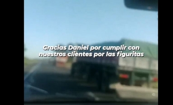 Imagen de la nota: Iba a 170 K/H para llegar a Olavarría con las figuritas 