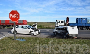 Imagen de la nota: Tres hospitalizados en grave estado tras un choque