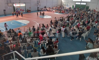 Imagen de la nota: El CEF N°44 celebró su aniversario con un encuentro de gimnasia