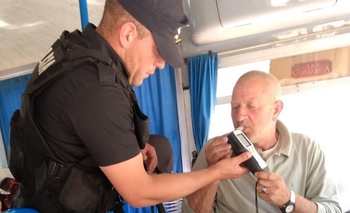 Imagen de la nota: Realizaron test de alcoholemia a choferes